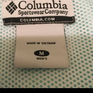 MENS PFG OMNI SHADE COLUMBIA LONG SLEEVE SHIRT SIZE MEDIUM